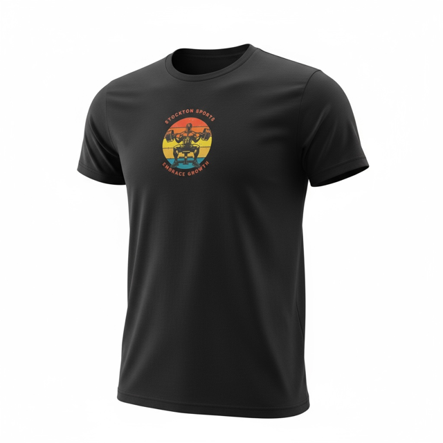 Short Sleeve Organic Gym TEE | Stockton Sports