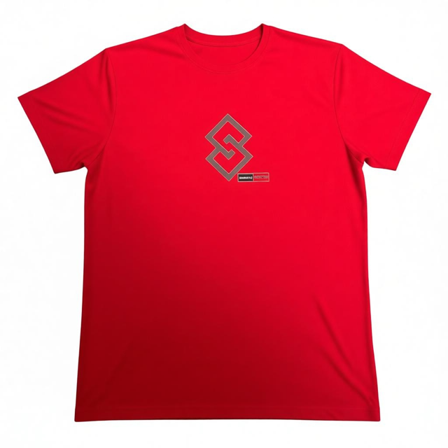 🔥 Red Organic Polyester Training Tee